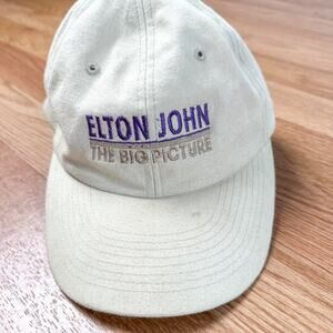 Elton John Rare The Big Picture Tour Exclusive Vintage 90s Hat Collectors